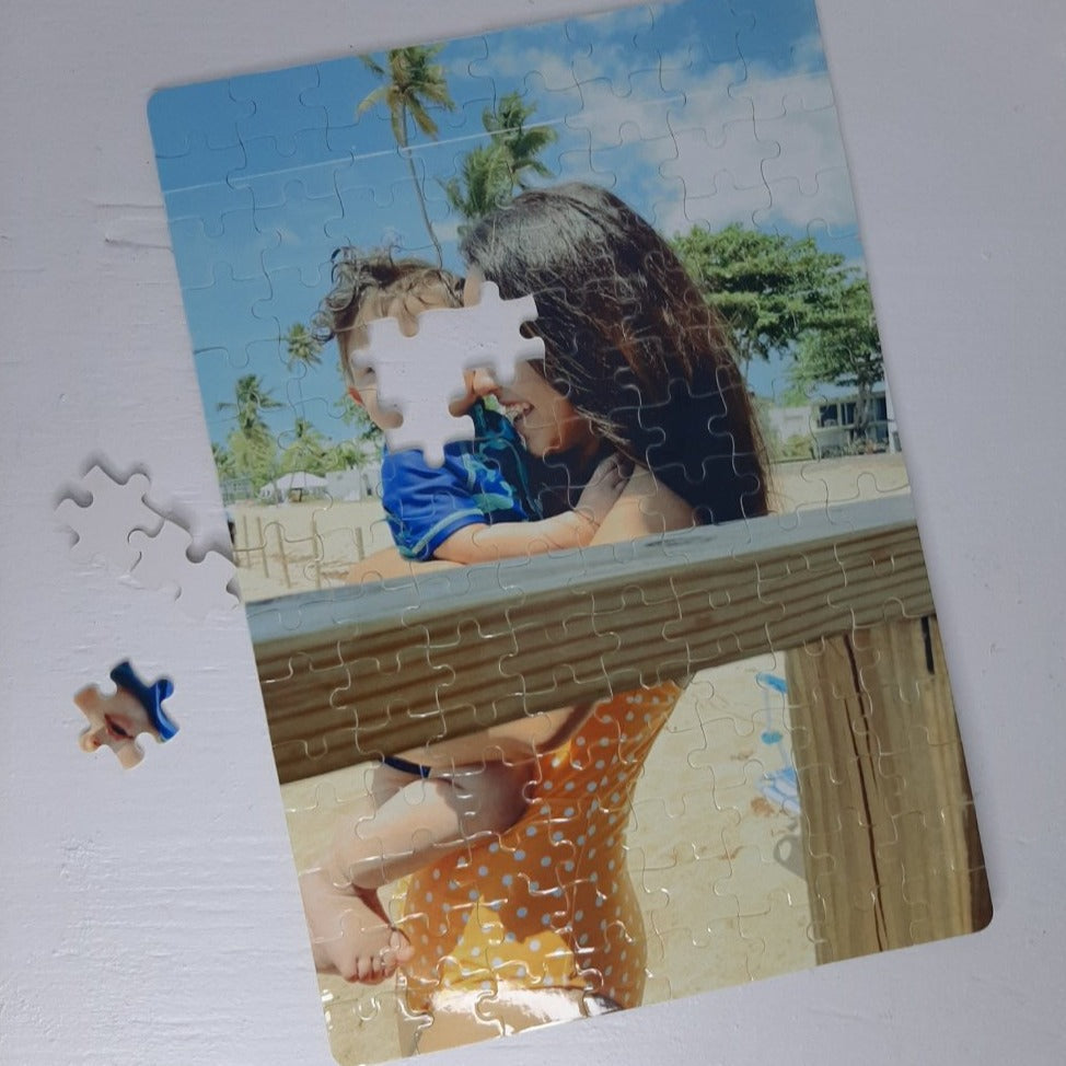 Rompecabezas + Bolsita de tela