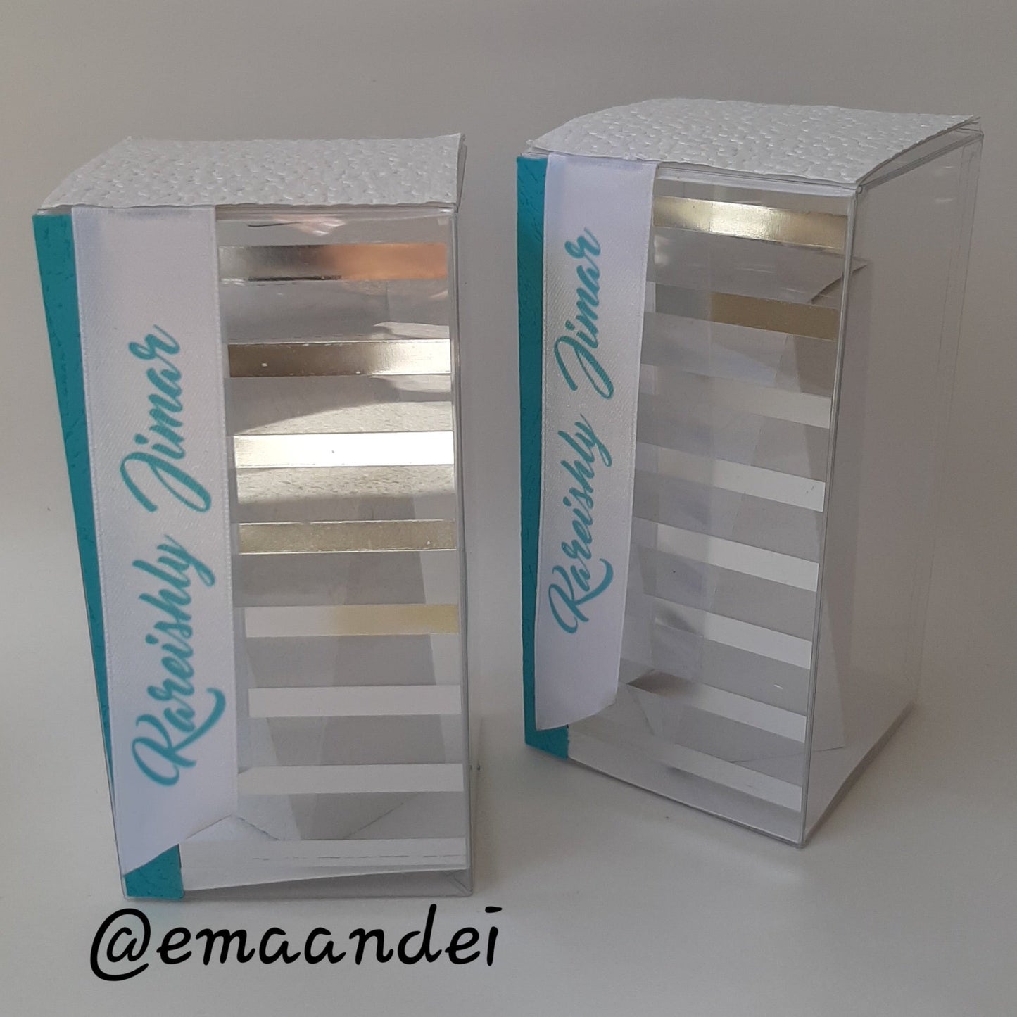 Caja Transparente 3x3x6