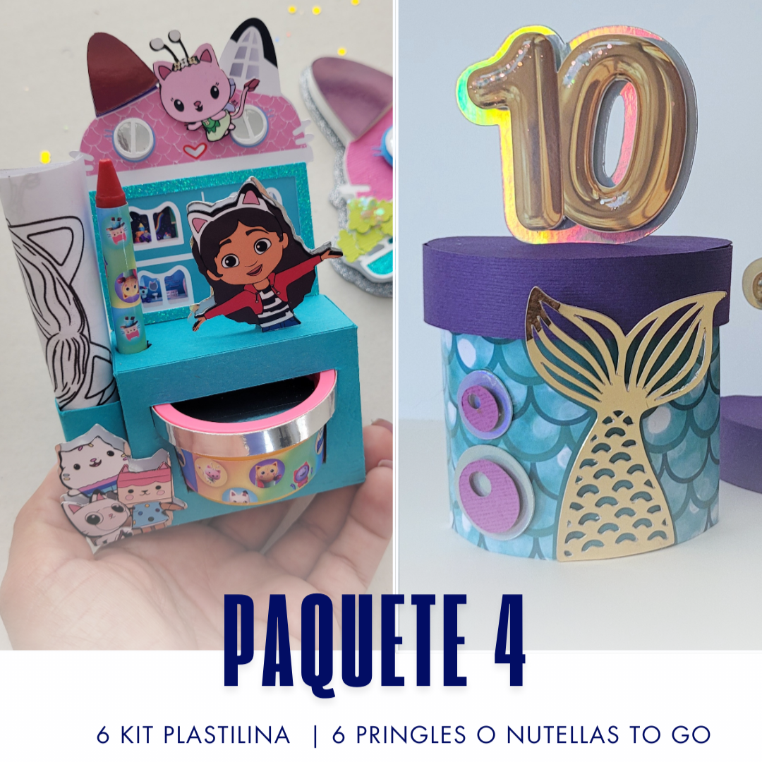 PAQUETE 4 PAPELERÍA
