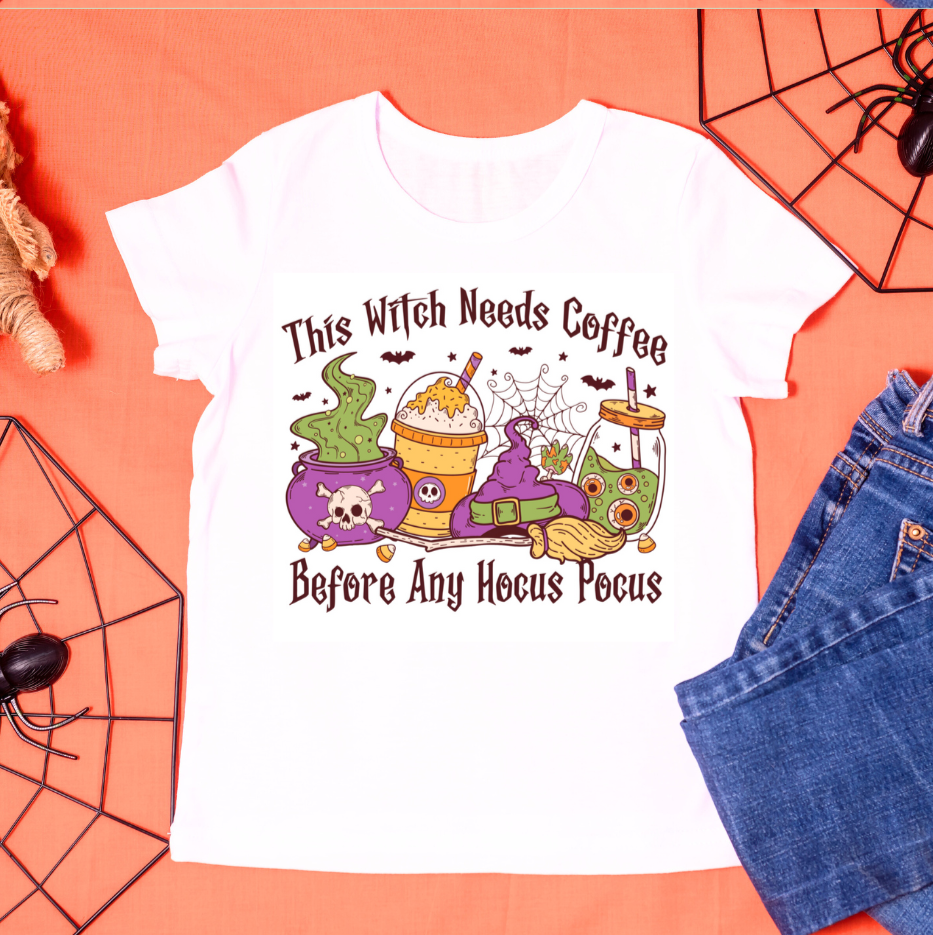 Pre-Orden: TSHIRT BLANCA HALLOWEEN