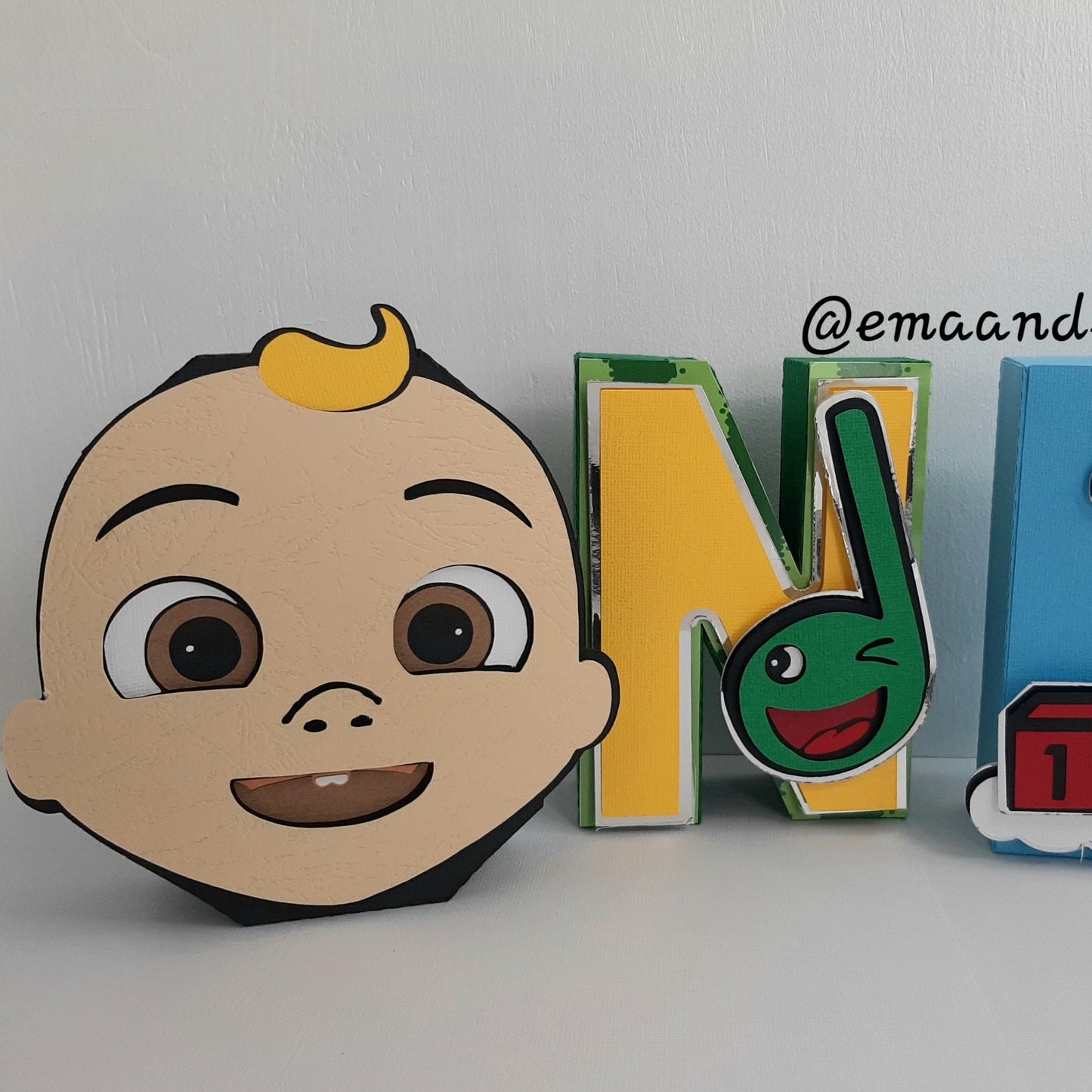 Cocomelon_Letras/Números 3D