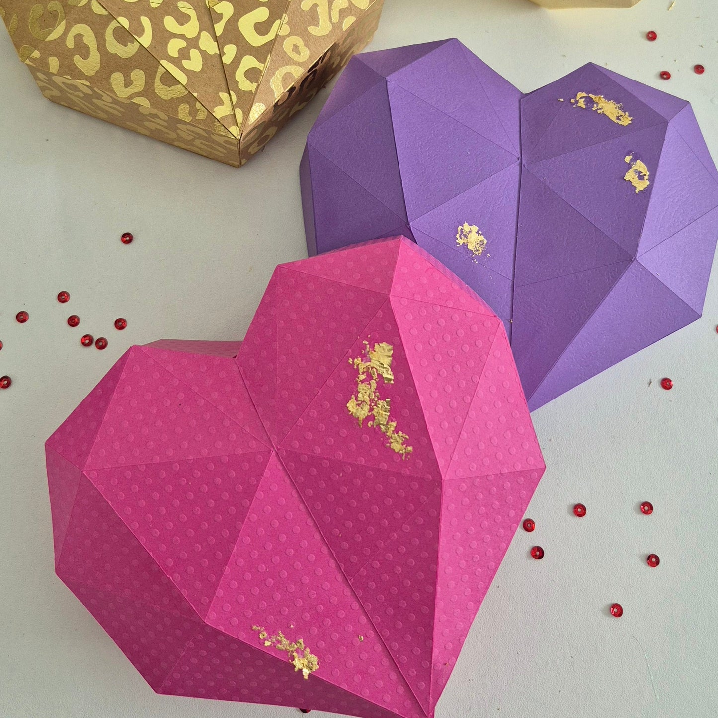 Caja Corazón Rellena