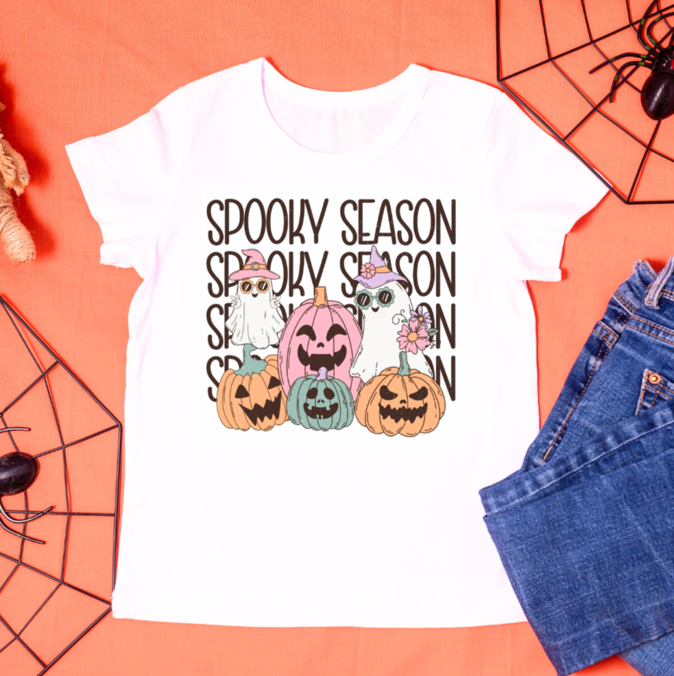 Pre-Orden: TSHIRT BLANCA HALLOWEEN