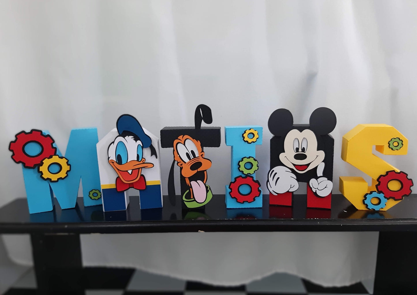 Mickey & friends_Letras/ Números 3D